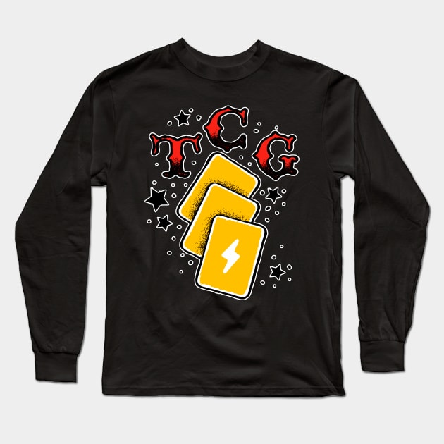 TCG Tattoo Long Sleeve T-Shirt by east coast meeple